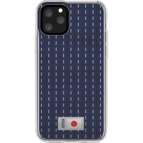 Japan Soccer Flag iPhone 11 Pro Clear Case
